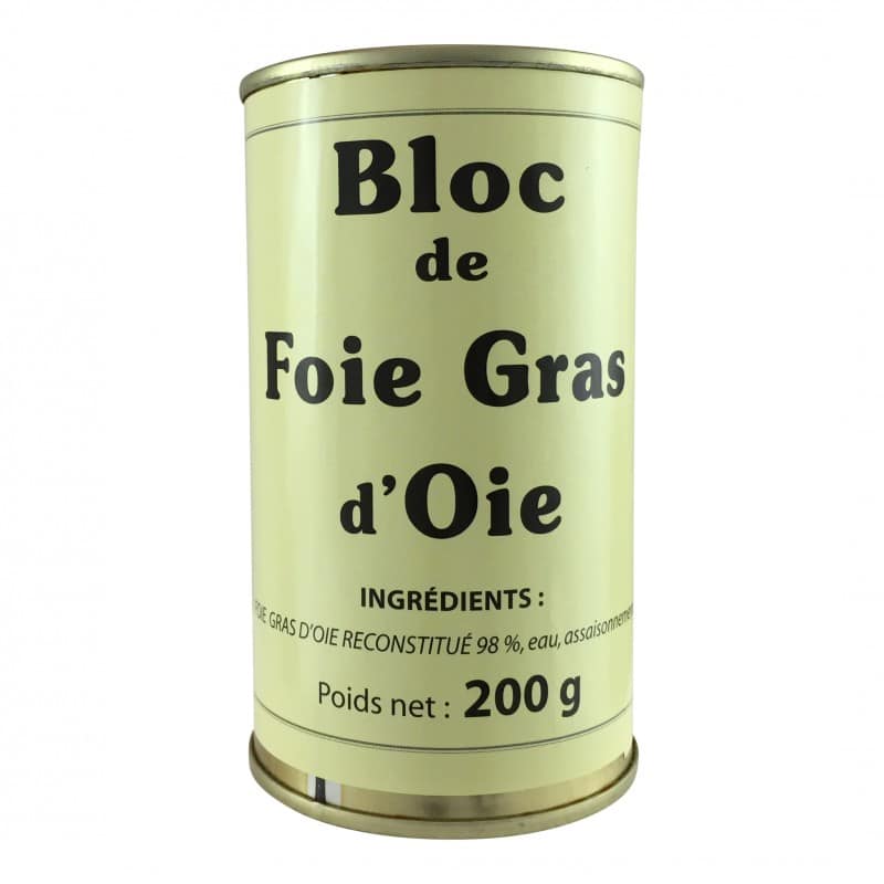 Bloc de Foie Gras 200g - Foiegras-jeremyjacques